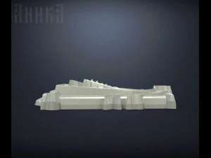coat of arms of crimea 3D Print Model