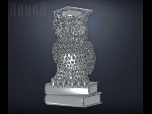 sinal coruja s&aacute;bia Modelo de Impressão 3D
