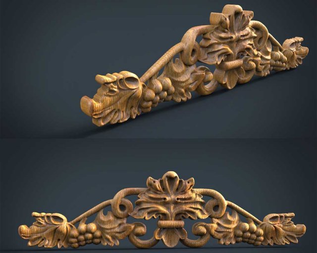 decor grape stems Modelo de impresión 3D .c4d .max .obj .3ds .fbx .stl .blend 