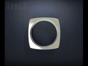 ring with emoticons smilies 3D Print Model