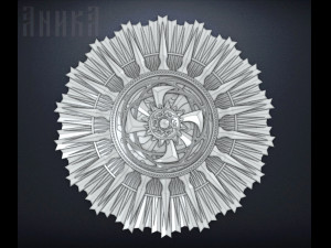 order of the old slavic kolovrat 3D 프린트 모델