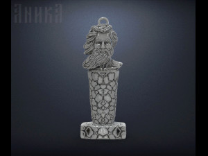pendant ancient slavic god stribog Modello di stampa 3D