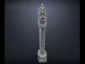pendant ancient slavic god stribog 3D Druckmodell