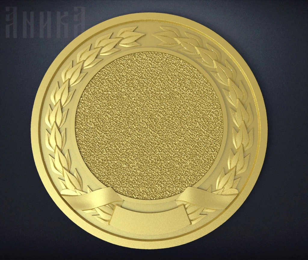the basis for the reverse of the coin 3D Print Model .c4d .max .obj .3ds .fbx .stl .blend