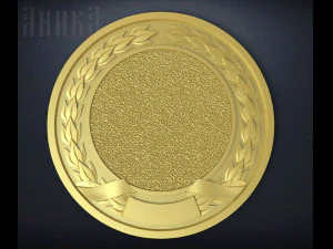 основа для реверса монеты 3D Принт Модель