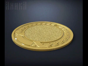 the basis for the reverse of the coin 3D Print Model