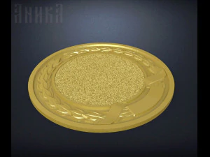 the basis for the reverse of the coin 3D Print Model