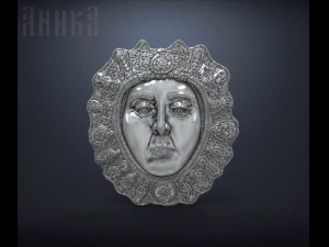 badge de la virgen del rocio 3D Print Model