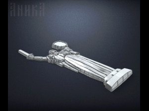 badge monument motherland ukraine kiev 3D Print Model