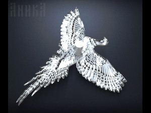 badge pheasant bird 3D Print Model