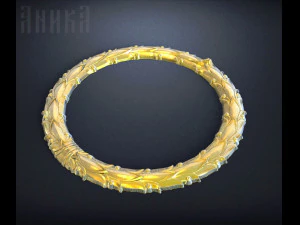 Laurel wreath bays 3D Print Model