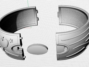 bracelet light and darkness 3D Print Model