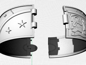 bracelet light and darkness 3D Print Model