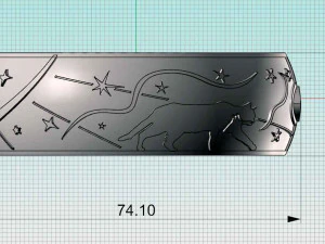 bracelet light and darkness 3D Print Model