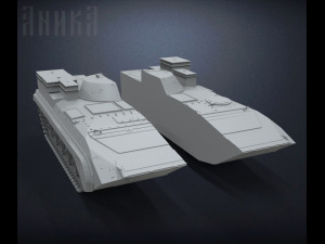 infantry fighting vehicle bmp-1 3D 打印模型