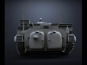 infantry fighting vehicle bmp-1 3D 打印模型