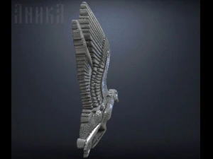 wild duck badge 3D Print Model