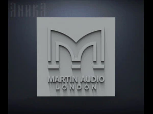 badge martin audio london 3D Print Model