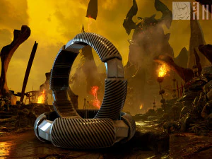 ring doom 3D Print Model