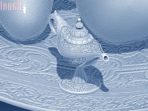 composition aladdin 3D Print Model