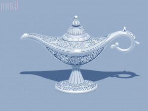composition aladdin 3D Print Model