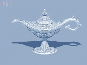composition aladdin 3D Print Model