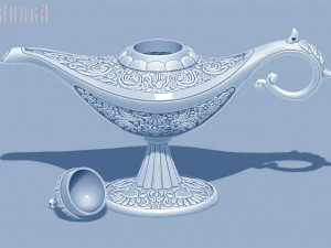 composition aladdin 3D Print Model