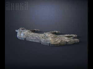 wolf icon Model do druku 3D