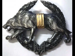 wolf icon 3D Print Model