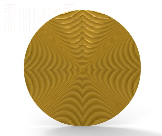 single sided background pattern for medals coins signs 01 3D Принт Модель .c4d .max .obj .3ds .fbx .stl .blend 