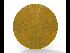 single sided background pattern for medals coins signs 01 Modelo de Impressão 3D