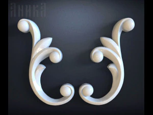 15 elements of furniture decor 3D Print Model