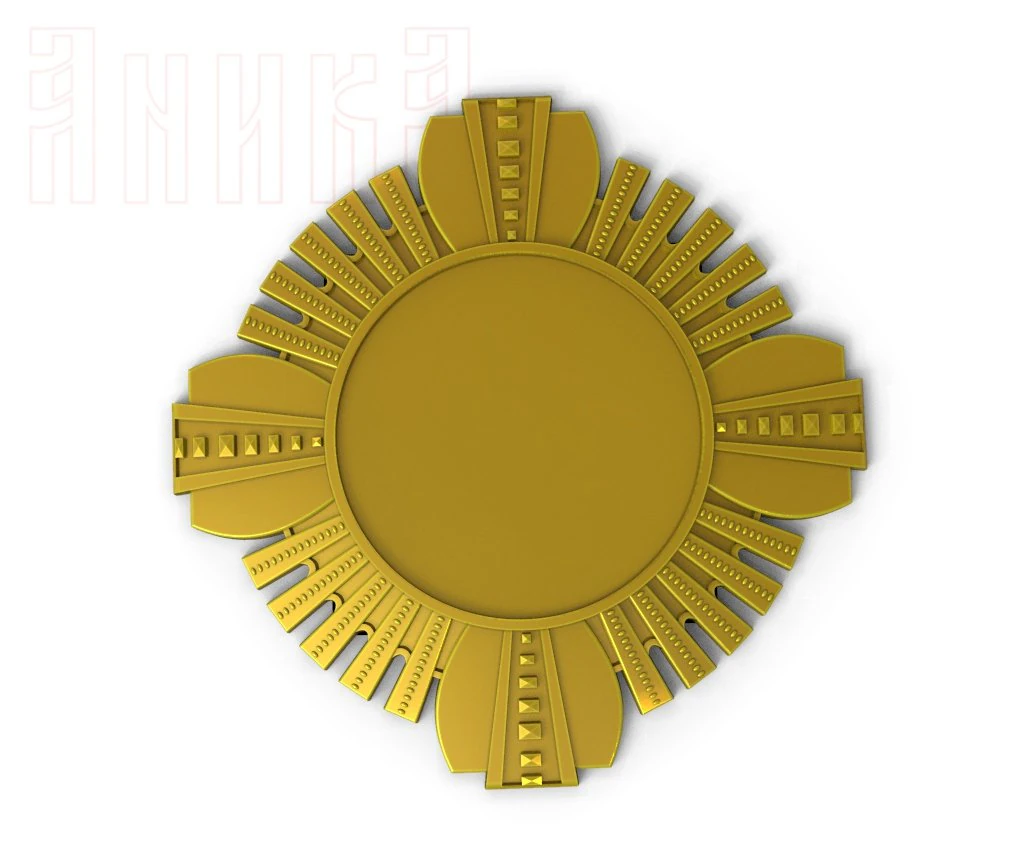 basis for the order badge icon 3D Print Model .c4d .max .obj .3ds .fbx .stl .blend 