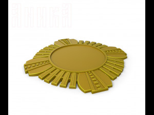 basis for the order badge icon 3D Print Model