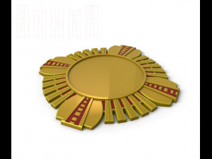 basis for the order badge icon 3D Print Model