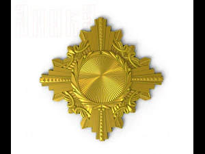 basis for the order badge icon 2 3D Print Model