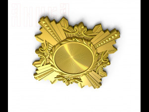 basis for the order badge icon 2 3D 打印模型