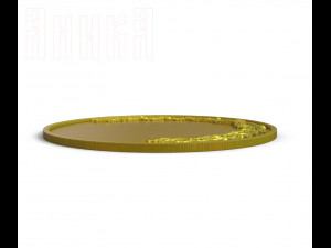 the basis for the obverse of the coin badge number 1 3Dプリントモデル