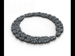 oak wreath 3D प्रिंट मॉडल