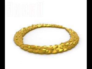 laurel wreath 3D-Druckmodell