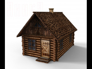 constructor of wooden fortresses Modelo 3D