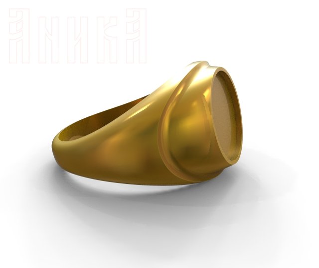 blank for ring signet ring Modelo de impresión 3D .c4d .max .obj .3ds .fbx .stl .blend 