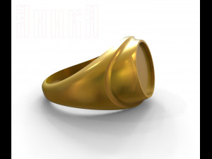 blank for ring signet ring 3D Print Model