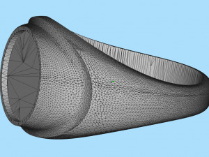 blank for ring signet ring Modelo de impresión 3D