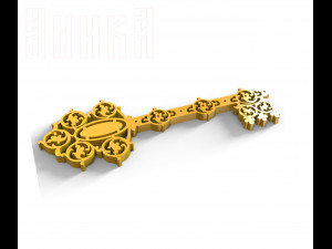 key to the city 3D-Druckmodell