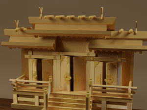 kamido - house of spirits japan Modelo de Impressão 3D