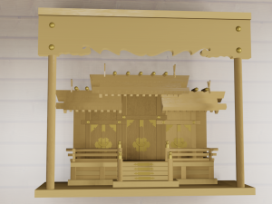 kamido - house of spirits japan Modelo de Impressão 3D