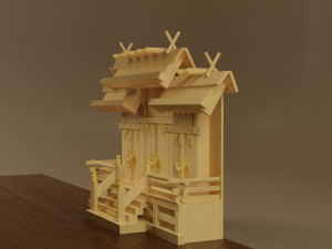 kamido - house of spirits japan Modelo de Impressão 3D