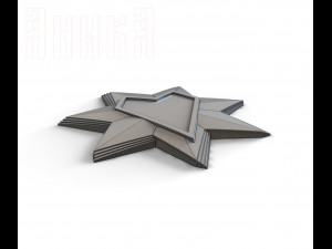 badge lucifers heart 3D Принт Модель