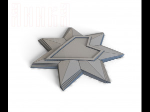 badge lucifers heart 3D Принт Модель
